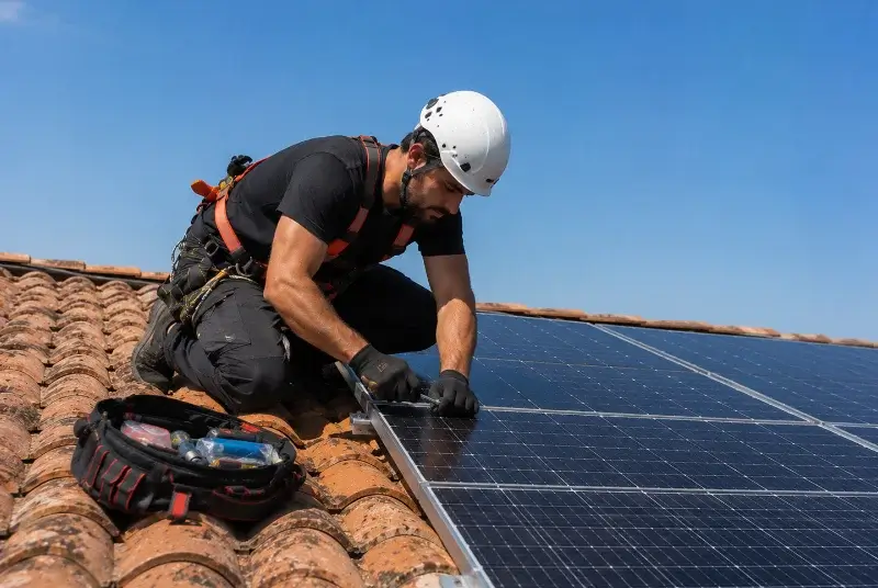 Maintenance et monitoring de panneaux solaires à Beauvais-sur-Tescou
